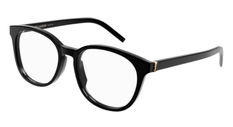 Saint Laurent Round Acetate Eyeglasses