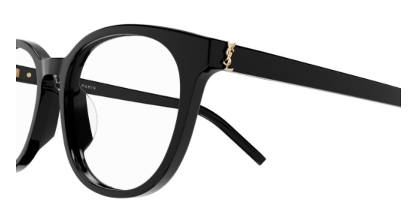 Saint Laurent Round Acetate Eyeglasses