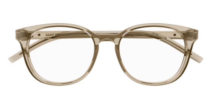 Saint Laurent Round Acetate Eyeglasses