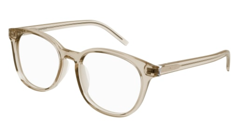 Saint Laurent Round Acetate Eyeglasses