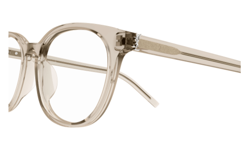 Saint Laurent Round Acetate Eyeglasses