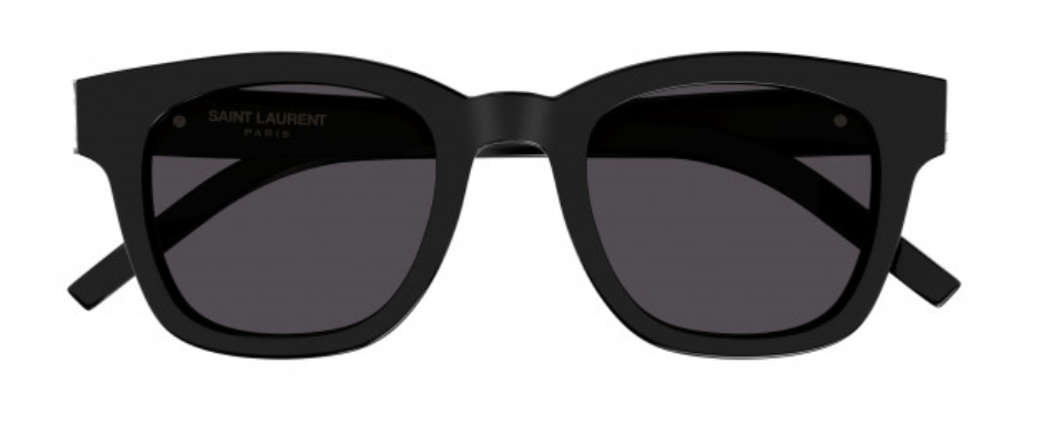 Saint Laurent Curved Square Acetate Sunglasses