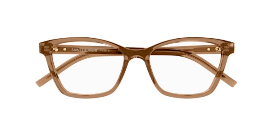 Saint Laurent Square Cat Eye Acetate Glasses