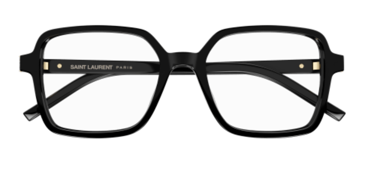 Saint Laurent Hexgonal Acetate Eyeglasses