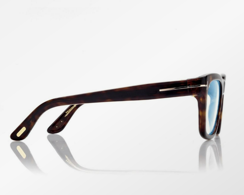 Tom Ford Blue Block Icon Blue Block Square Eyeglasses