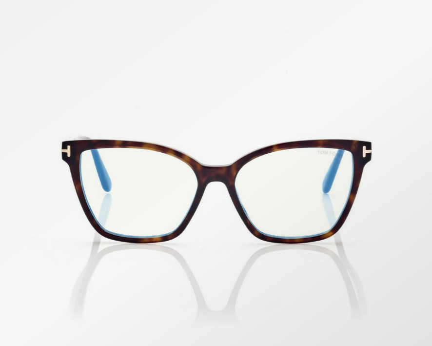 Tom Ford Blue Block Cat Eye Eyeglasses