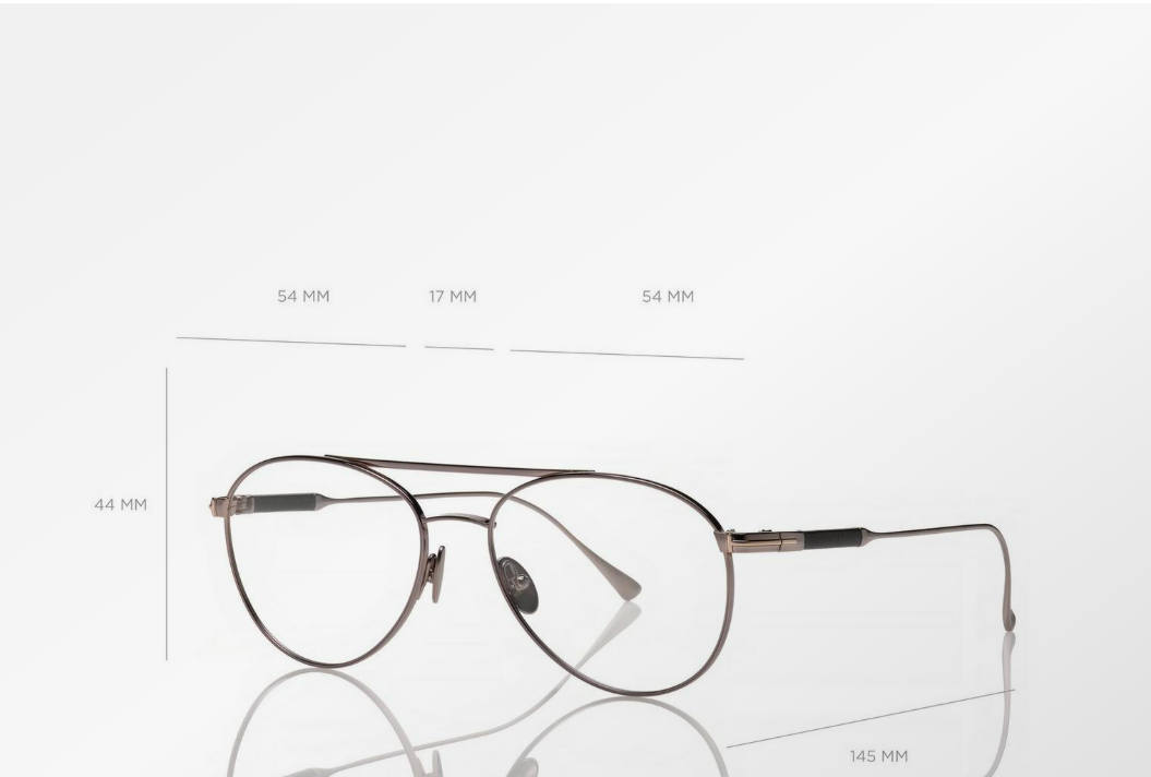 Tom Ford Titanium Pilot Eyeglasses