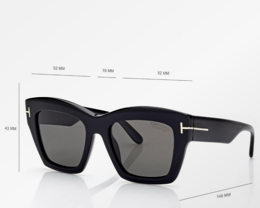 Tom Ford Luna Polarized Sunglasses