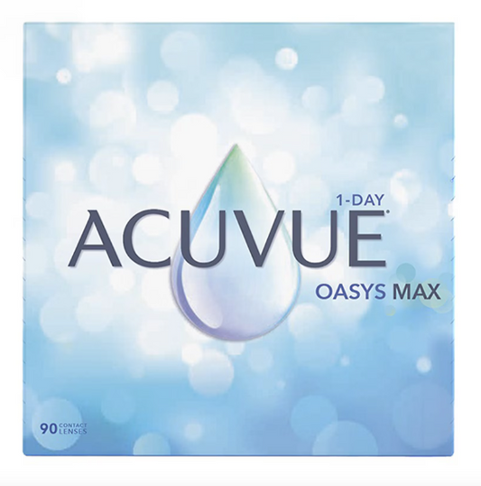 ACUVUE Oasys Max 1 Day 90 pack ($103.38/Box after Rebate)