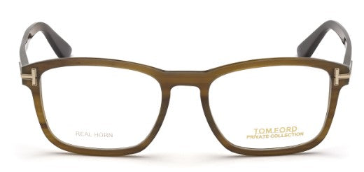 Tom Ford Private Collection Rectangular Buffalo Horn Eyeglasses
