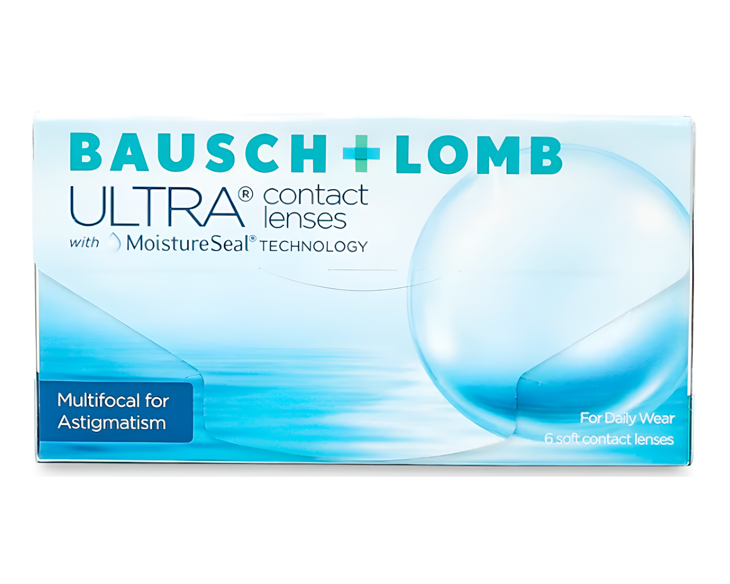 Ultra with MoistureSeal Technology Multifocal for Astigmatism Monthly