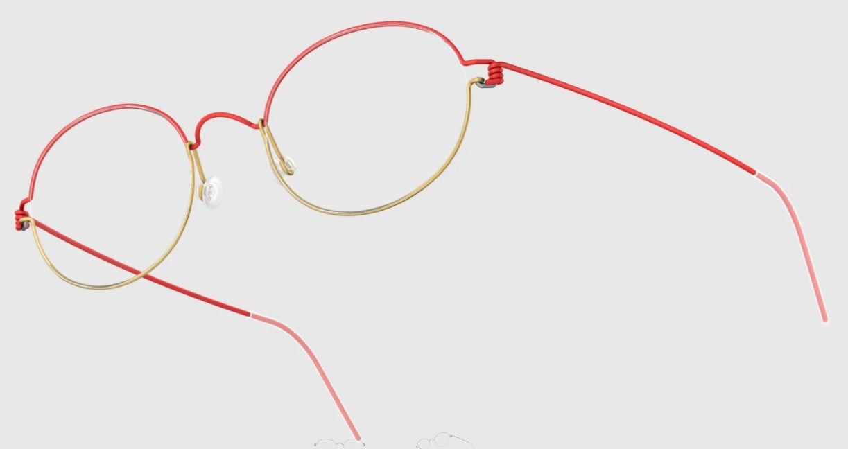 Lindberg Air Rim Round Eyeglasses