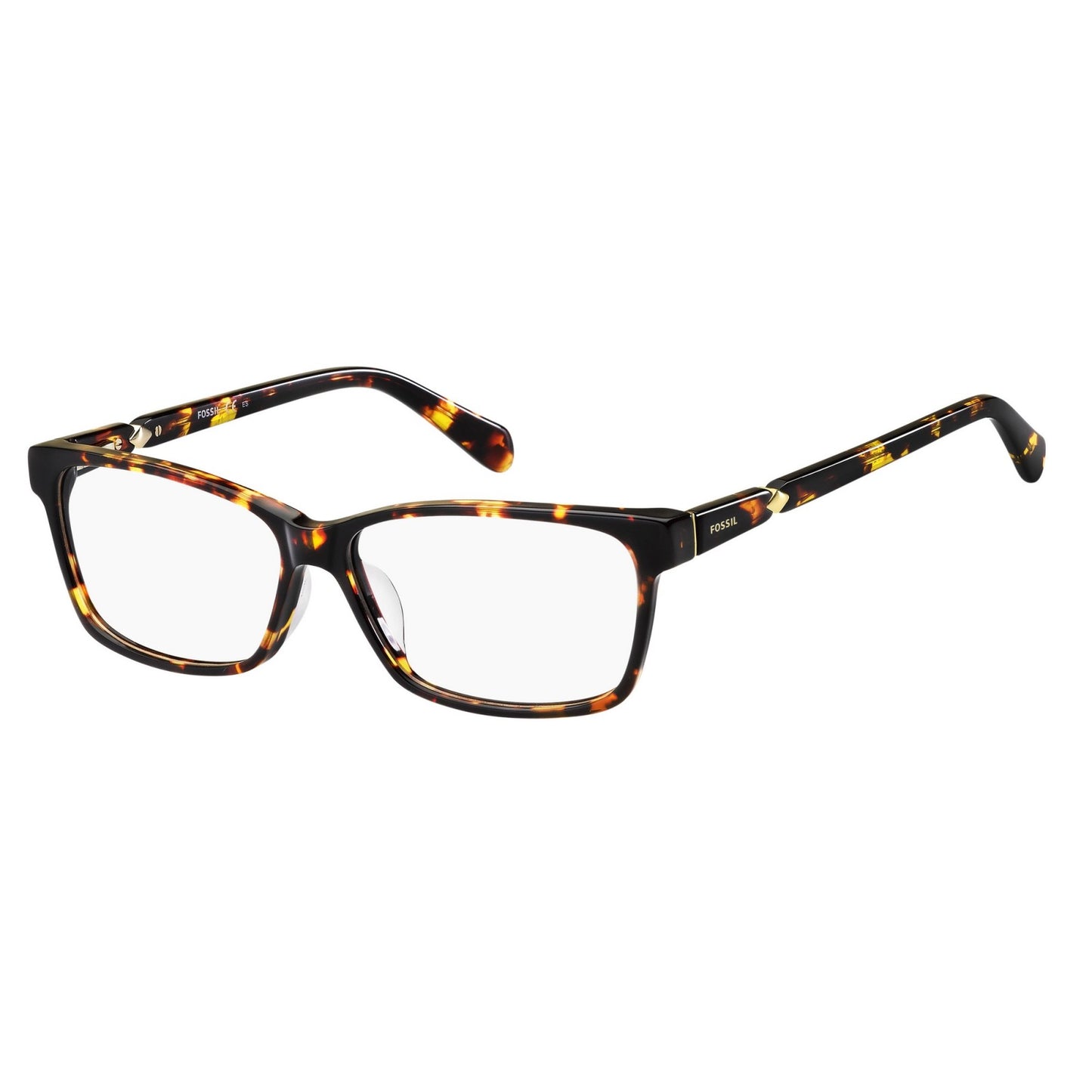 FOSSIL Rectangular Acetate Eyeglasses