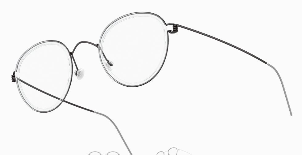 Lindberg Air Rim Round Eyeglasses