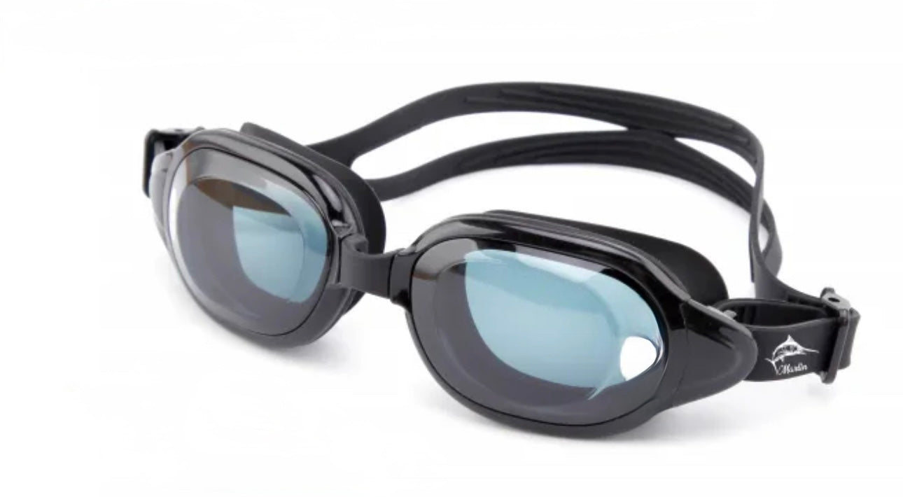 Marlin Minus Powered Swimming Goggles (Same Rx for R & L)