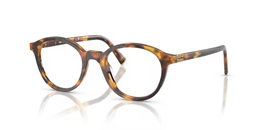 MIU MIU Round Acetate Eyeglasses