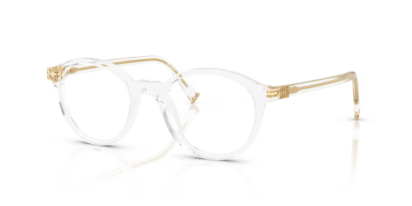 MIU MIU Round Acetate Eyeglasses
