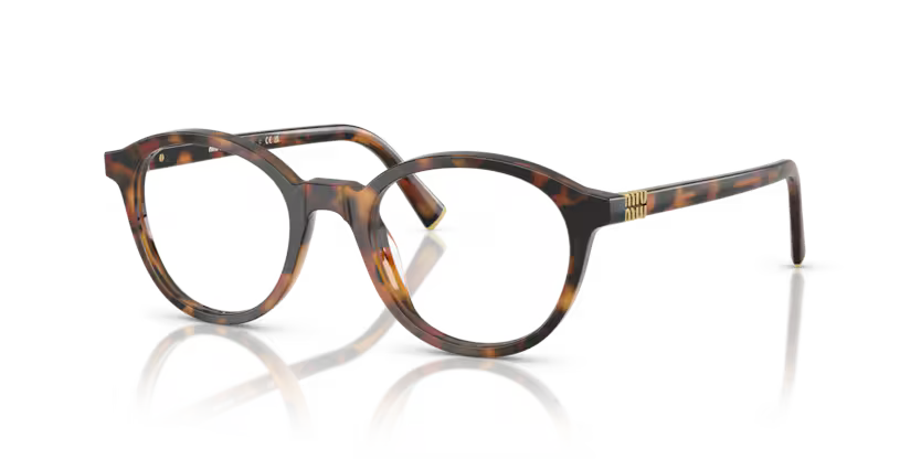 MIU MIU Round Acetate Eyeglasses