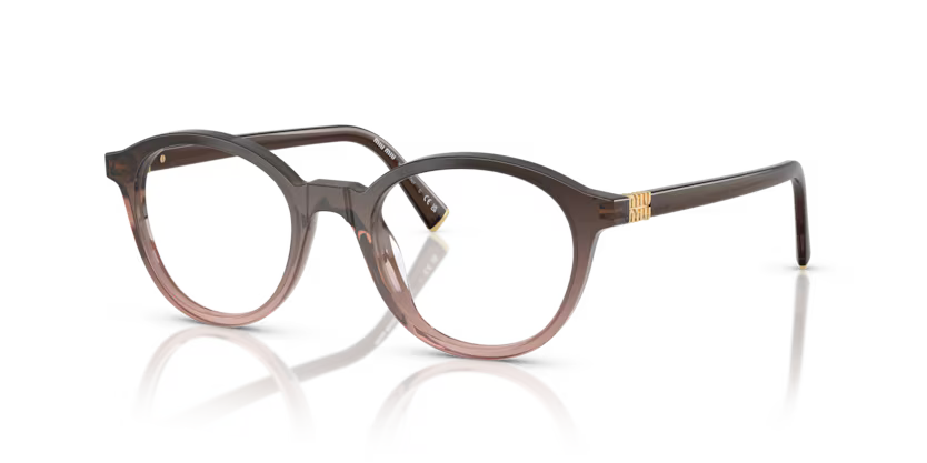 MIU MIU Round Acetate Eyeglasses