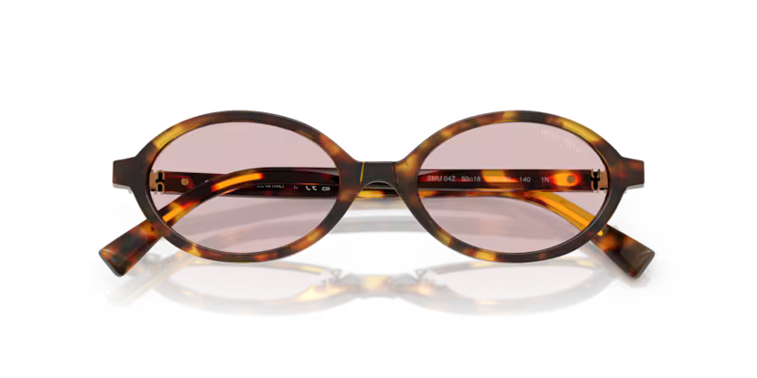 MIU MIU Round Acetate Sunglasses