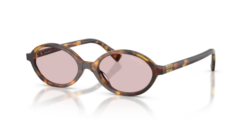 MIU MIU Round Acetate Sunglasses