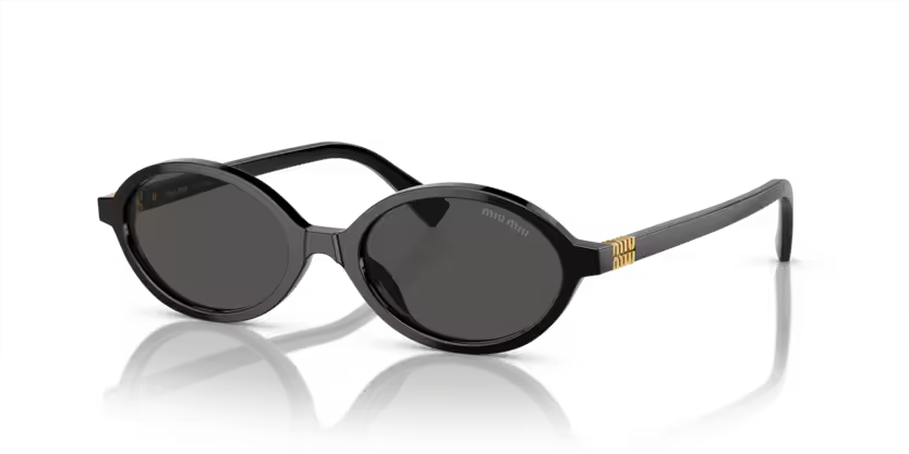 MIU MIU Round Acetate Sunglasses