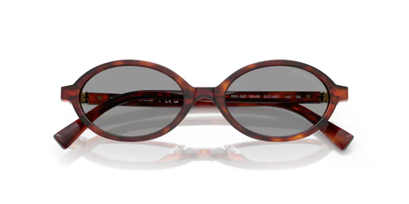 MIU MIU Round Acetate Sunglasses