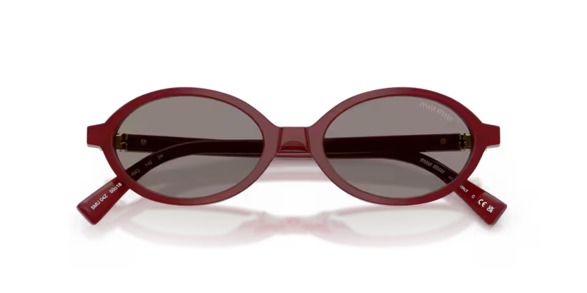 MIU MIU Round Acetate Sunglasses