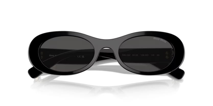 MIU MIU Oval Acetate Sunglasses