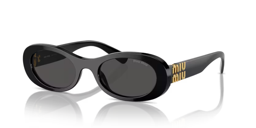 MIU MIU Oval Acetate Sunglasses