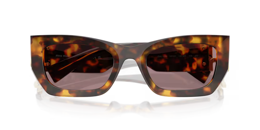 MIU MIU Rectangular Acetate Sunglasses