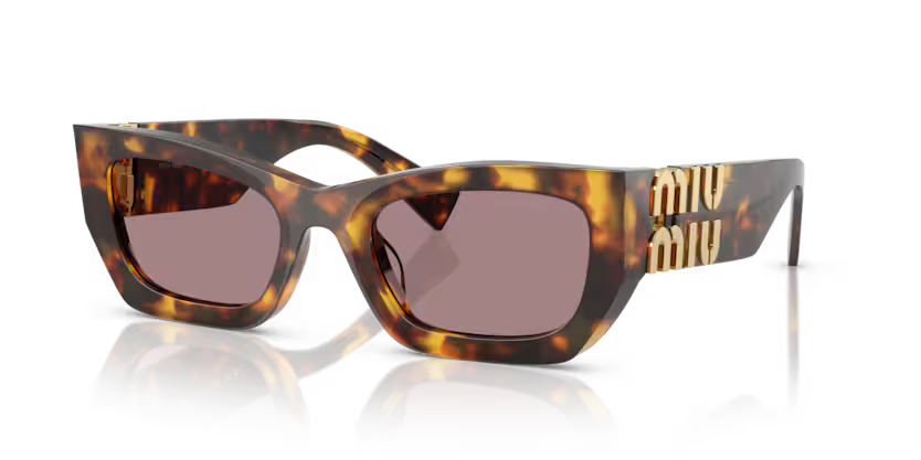 MIU MIU Rectangular Acetate Sunglasses
