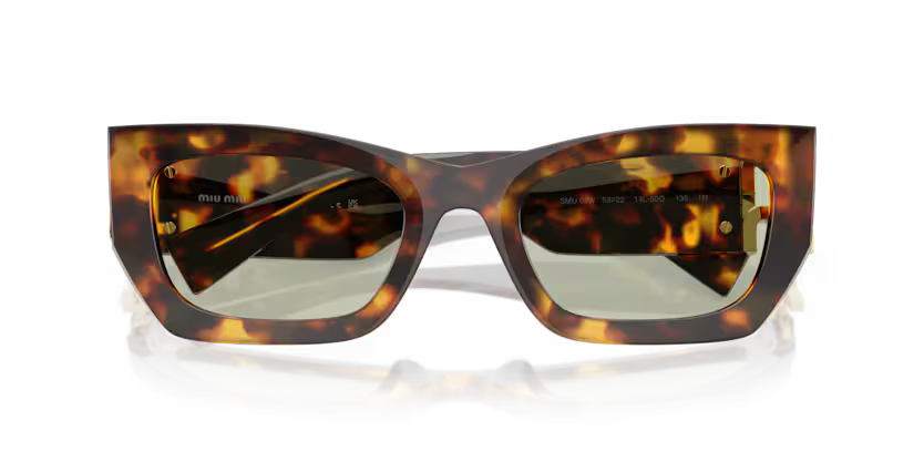 MIU MIU Rectangular Acetate Sunglasses