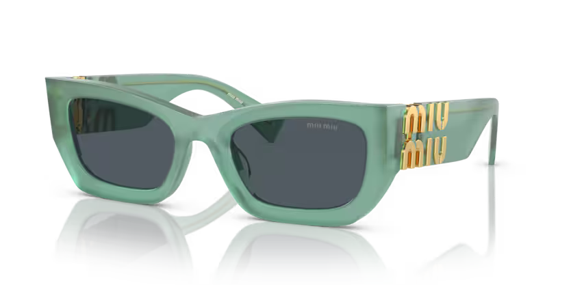 MIU MIU Rectangular Acetate Sunglasses