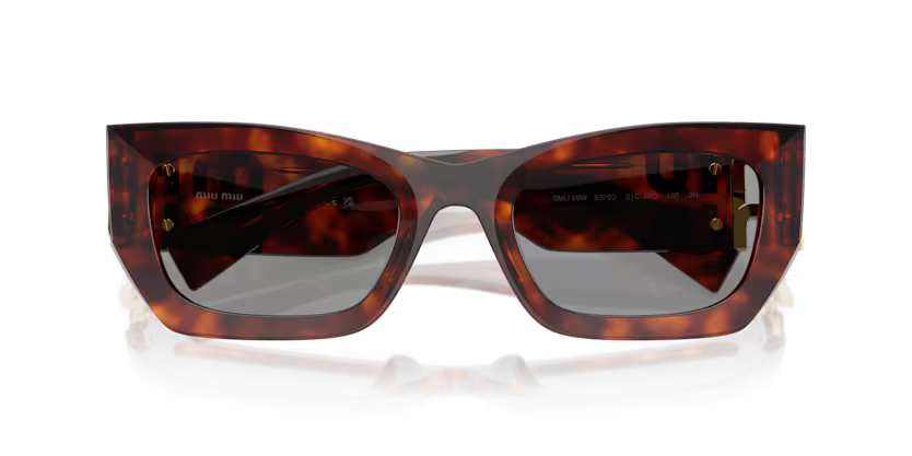 MIU MIU Rectangular Acetate Sunglasses