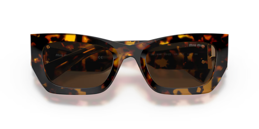 MIU MIU Rectangular Acetate Sunglasses