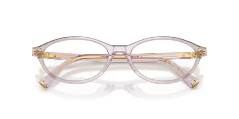 MIU MIU Oval Acetate Eyeglasses