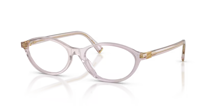 MIU MIU Oval Acetate Eyeglasses