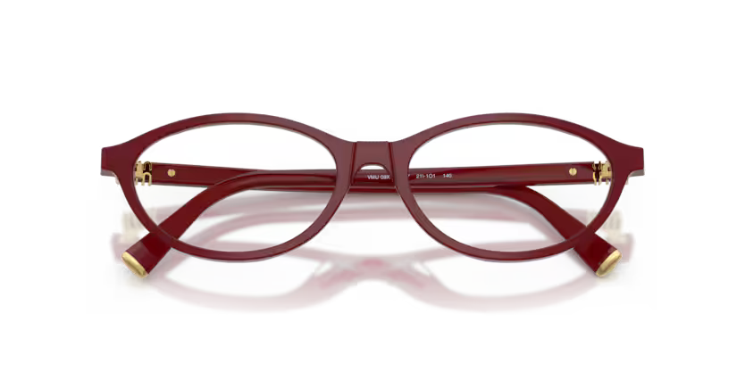 MIU MIU Oval Acetate Eyeglasses
