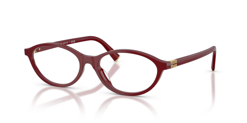 MIU MIU Oval Acetate Eyeglasses