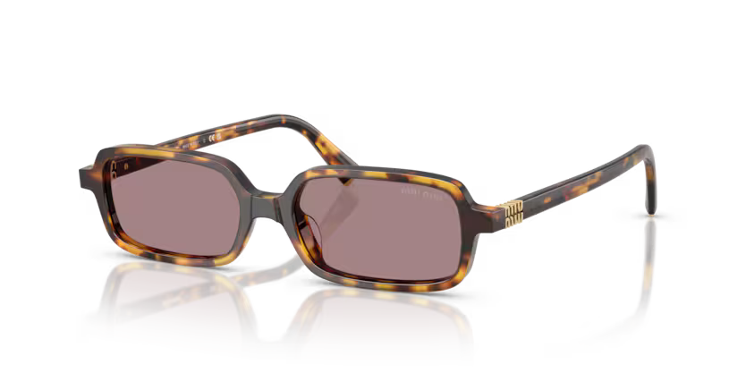 MIU MIU Rectangular Acetate Sunglasses
