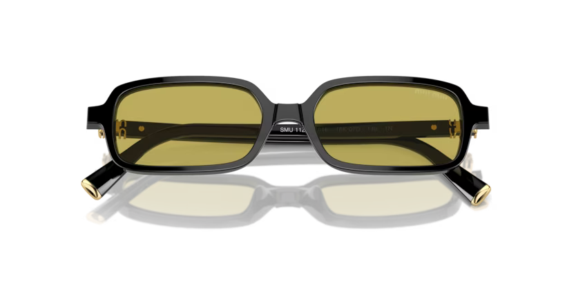 MIU MIU Rectangular Acetate Sunglasses