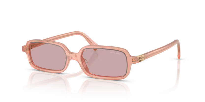 MIU MIU Rectangular Acetate Sunglasses