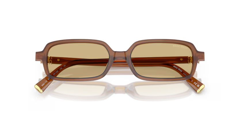 MIU MIU Rectangular Acetate Sunglasses