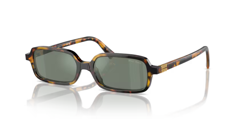 MIU MIU Rectangular Acetate Sunglasses