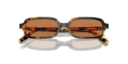 MIU MIU Rectangular Acetate Sunglasses