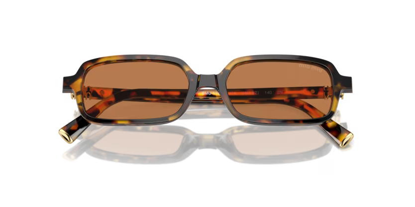 MIU MIU Rectangular Acetate Sunglasses