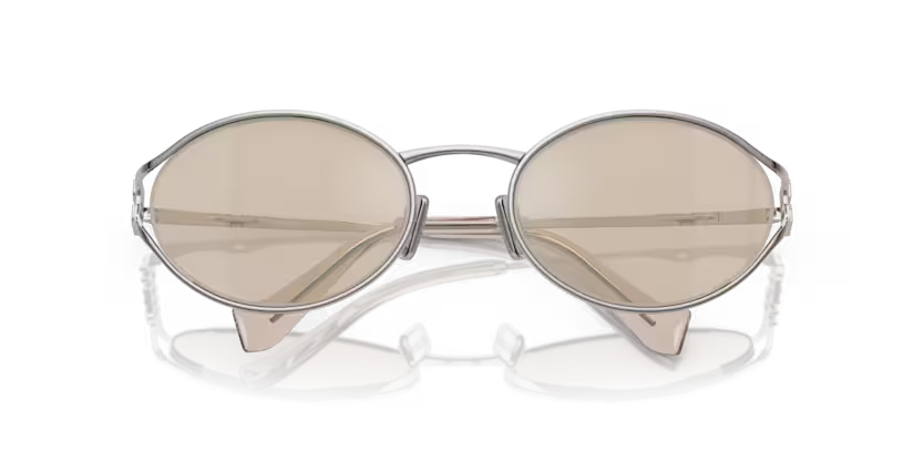 MIU MIU Oval Metal Sunglasses