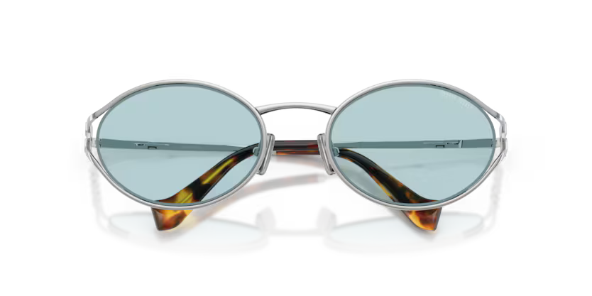 MIU MIU Oval Metal Sunglasses