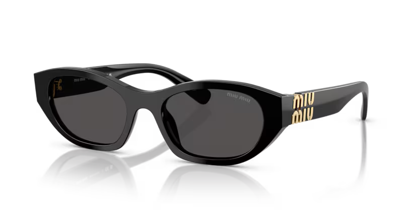 MIU MIU Oval Acetate Sunglasses
